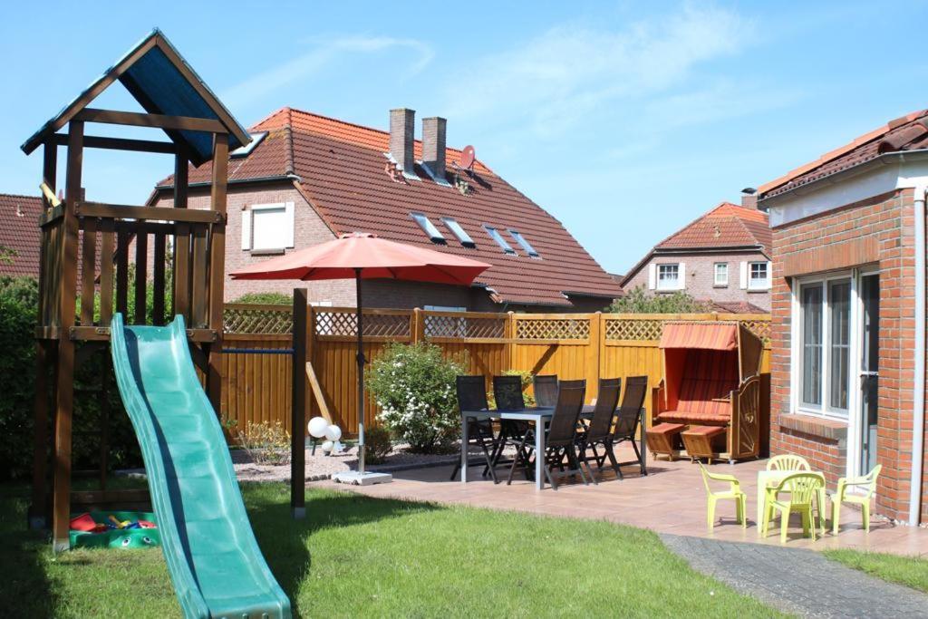 Ferienhaus Merlin Norden Dış mekan fotoğraf